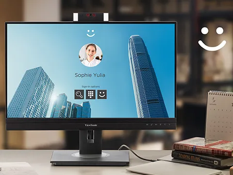 a windows hello login screen