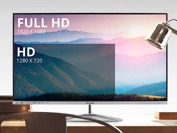 monitor with night time car chase scene