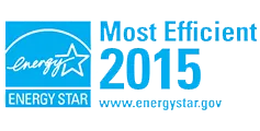 Recognized as 2015 ENERGY STAR Most Efficient Product