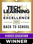Tech & Learning Back to School Award of Excellence - Higher Education